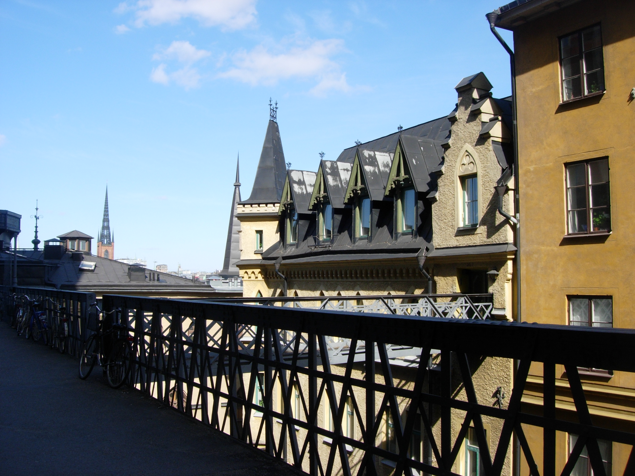 Bellmansgatan 1: Mikael Bloomkvist's apartment.