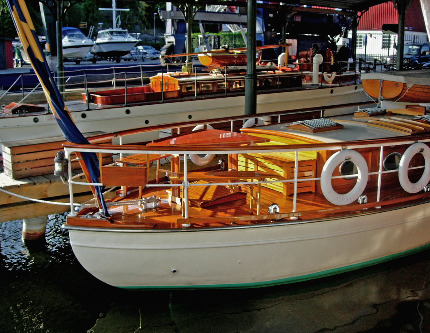 A classic old boat at Pampas.