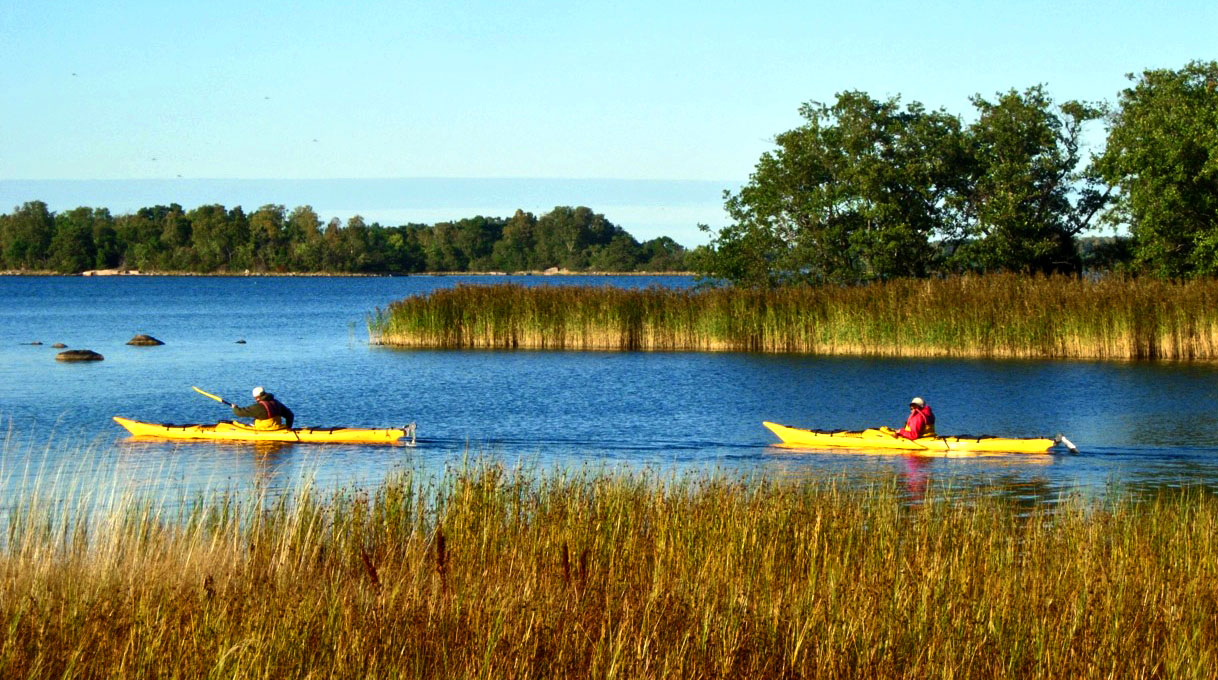 Kayaking on Östra-Lagnö