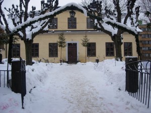 the front entrance to Kristinehovs.