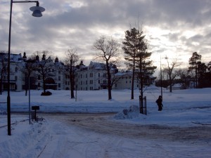 The Grand Hotel in Saltsjöbaden.