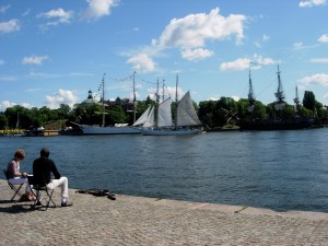 Ships on the Baltic