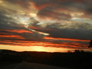 canberra sunset