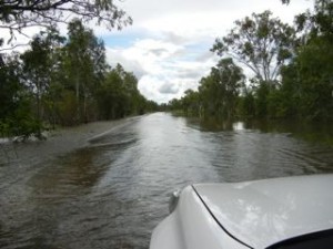 flood waters