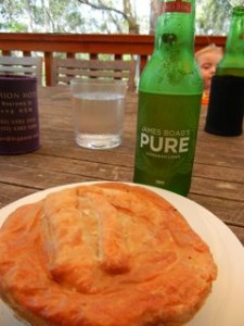 pie and beer
