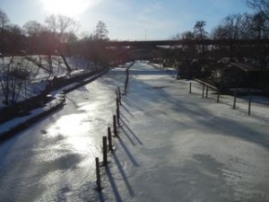 Palsundet in in ice