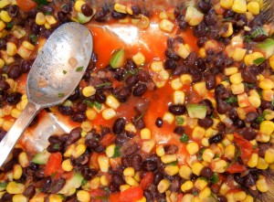 black bean salad