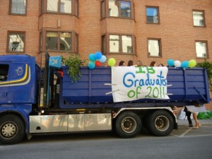 graduates truck