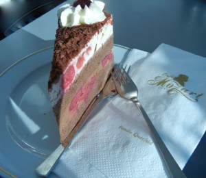 torte from cafe mozart