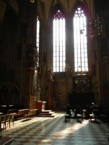 inside stephansdom