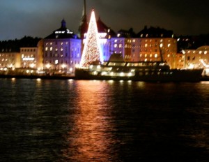 old town stockholm at christmas