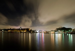 night views of stockholm