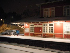 train platform