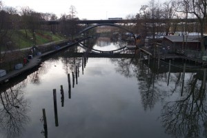 Bridge reflection.