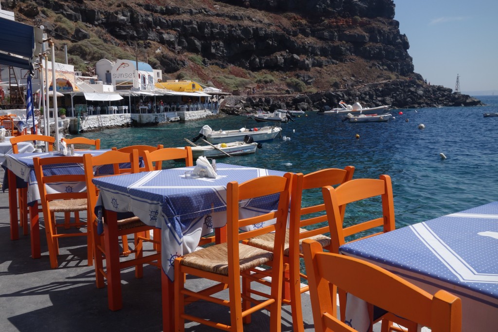 Santorini: Ammoudi